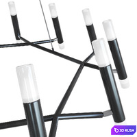 Chandelier Arnaut Chandelier 24 3D Model Corona