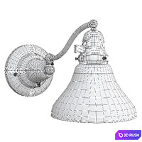 Rose City Fitter Short Swing Arm Sconce 3D Model Vray