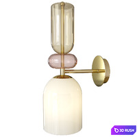 Wall lamp Lumion Gillian 4589/1WA. 5235/1WA 3D Model Vray, Corona