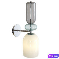 Wall lamp Lumion Gillian 4589/1WA. 5235/1WA 3D Model Vray, Corona
