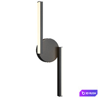 Gerde direction wall lamp 3D Model Vray