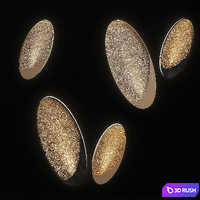 Wall lamp Petal by MM Lampadari 3D Model Vray, Corona