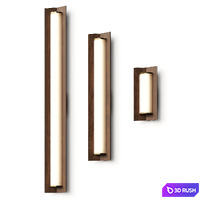 Cerno Penna Wall Lamps 3D Model Vray, Corona
