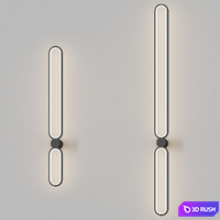 Litfad - Linear Shape Metal Wall Mount Light Sconce