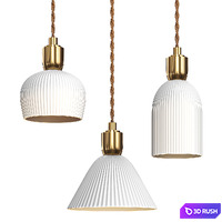 Olly Pendant 3D Model Corona