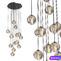 Crystal hanging light