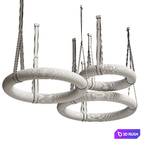 Oslo L3P Pendant Light 3D Model Vray, Corona