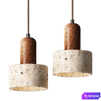 Hole Stone Wabi Sabi Pendant