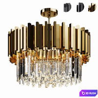 Crystal Lamp 3D Model Corona