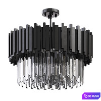 Crystal Lamp 3D Model Corona