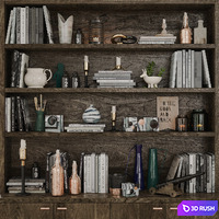 Brown_decor 3D Model Corona