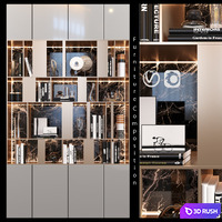 Furniture Composition | 25 3D Model Vray, Corona