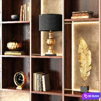 Rack ATHENA by Capital Collection 3D Model Vray