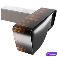 table Bentley Motors Design team STYAL DESK 3D Model Vray