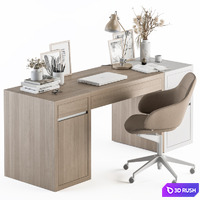 Office Furniture Wooden Writing Desk - Home Office 29