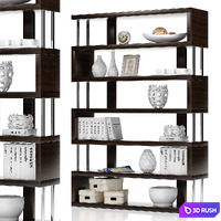 Display Cabinet 3D Model Vray