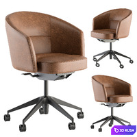 Office Chair - Set 18 3D Model Vray, Corona