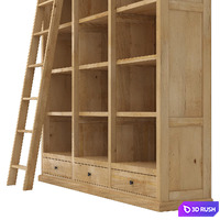 Library Secret De Maison ACADEMY 3D Model Corona
