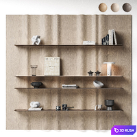 Rack-shelf NG5 3D Model Vray, Corona