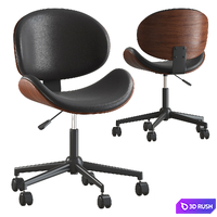 Reno office chair by THE HOME DECO FACTORY 3D Model Corona