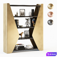 X-MODE shelving by Kondratev 3D Model Corona