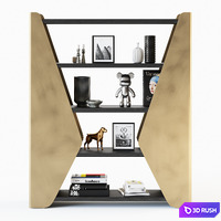 X-MODE shelving by Kondratev 3D Model Corona