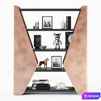 X-MODE shelving by Kondratev 3D Model Corona