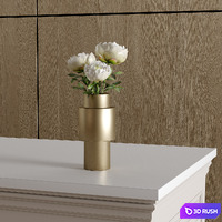 Classical reception desk 17 3D Model Corona