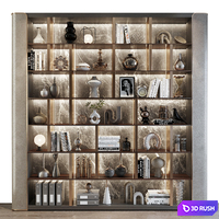 Furniture composition 0771 3D Model Vray