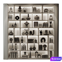 Furniture composition 0771 3D Model Vray