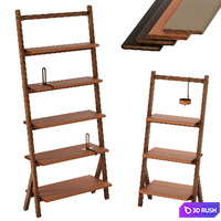 Poltrona Frau Ren Bookcase 3D Model Vray, Corona