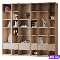 Cabinet with fillings 16