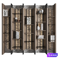 Rack 04 3D Model Vray, Corona