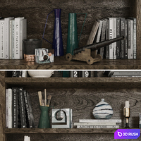 Brown_decor 3D Model Corona