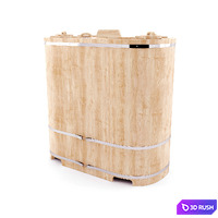 Double phytoblock 3D Model Vray