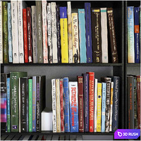 474 books (part 1) 3D Model Vray, Corona