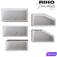 RIHO baths + Newform bath / shower mixer
