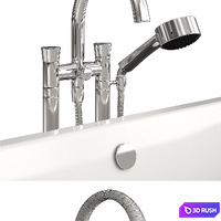 Villeroy &amp; Boch La Belle part 1 3D Model Vray, Corona