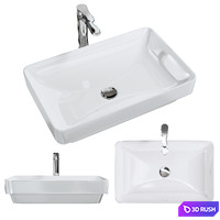 Sink GSI Washbasin Color-elements 3D Model Corona