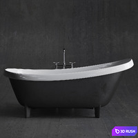Antonio Lupi Bath Tub 3D Model Vray