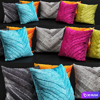 Pillows for sofa Premium PRO No. 10 3D Model Vray