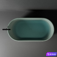 Nic Design Bay Bathtub 3D Model Vray, Corona