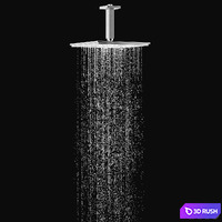 Overhead shower Grohe Rainshower Allure 3D Model Vray