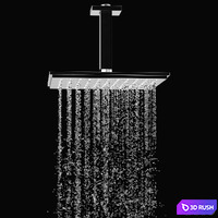 Overhead shower Grohe Rainshower Allure 3D Model Vray