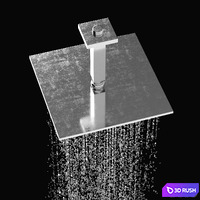Overhead shower Grohe Rainshower Allure 3D Model Vray