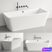Bath Azzurra Build 3D Model Corona