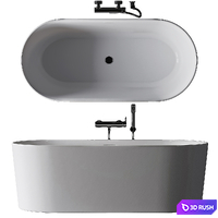 Laufen Val 3D Model Vray, Corona