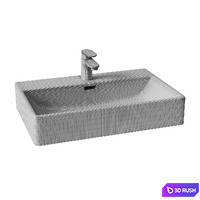 Washbasin Laufen Pro A 8.1895.8.000.104.1 3D Model Corona
