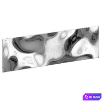 Cordivari Blow towelrail polished design radiator 3D Model Vray, Corona