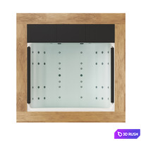 Bathroom Cube 3D Model Corona
